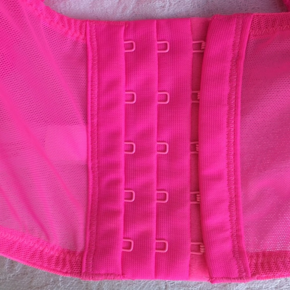 Xhilaration Pink Lace Bra - Picture 7 of 8
